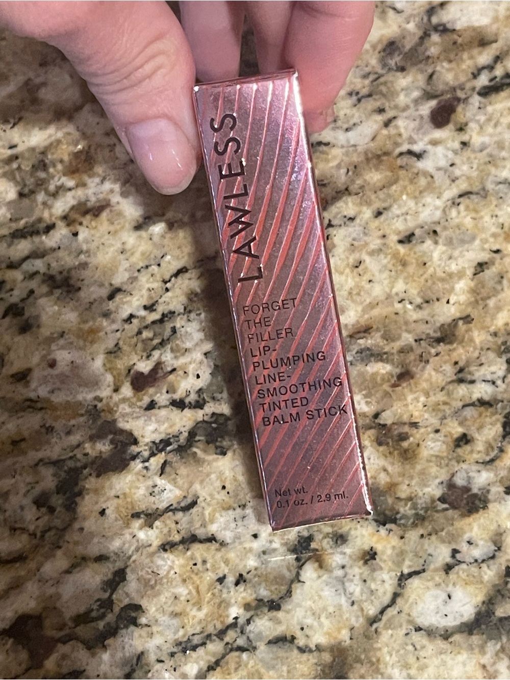 LAWLESS Forget the Filler Lip Stick in Baby Doll
